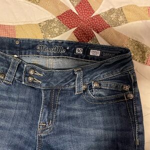 Miss Me Women's Dark Blue Boot Cut Jeans